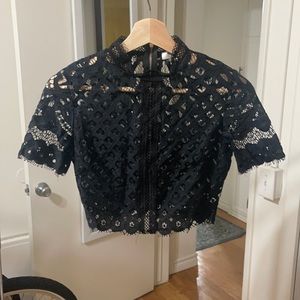 Lace top, small